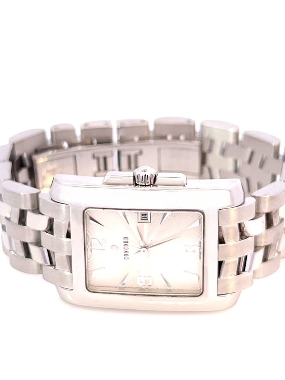 Concord Estate Unisex Wristwatch 6.5" Stainless Steel 18 mm C5